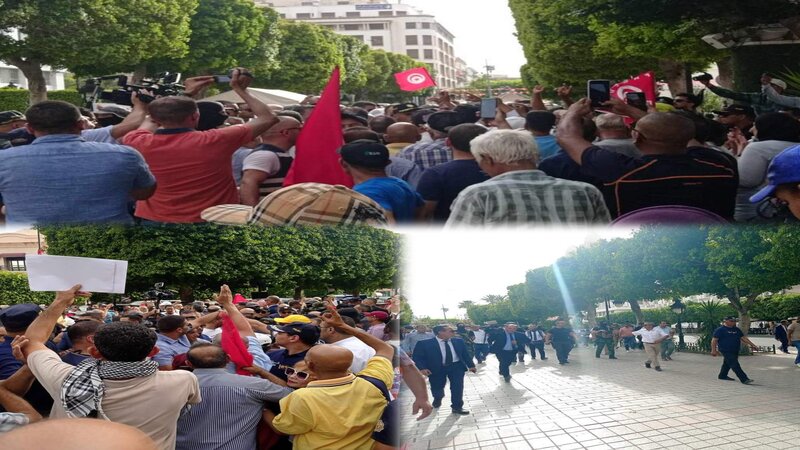 سعيد في شارع بورقيبة..
