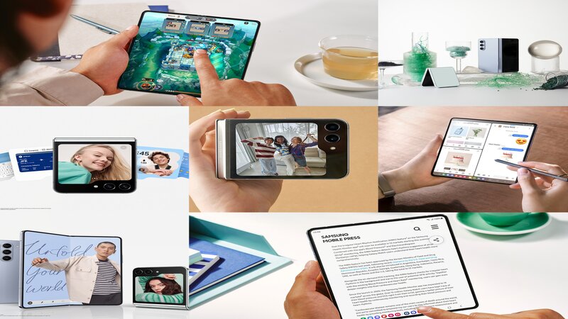   سامسونج تطلق Galaxy Z Flip5 وGalaxy Z Fold5