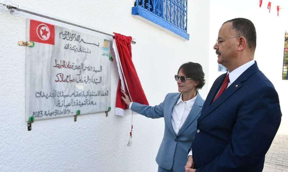 وزير الصحة ووالية نابل يشرفان على تدشين وإعادة فتح المحطة الإستشفائية حمام بنت الجديدي للعموم