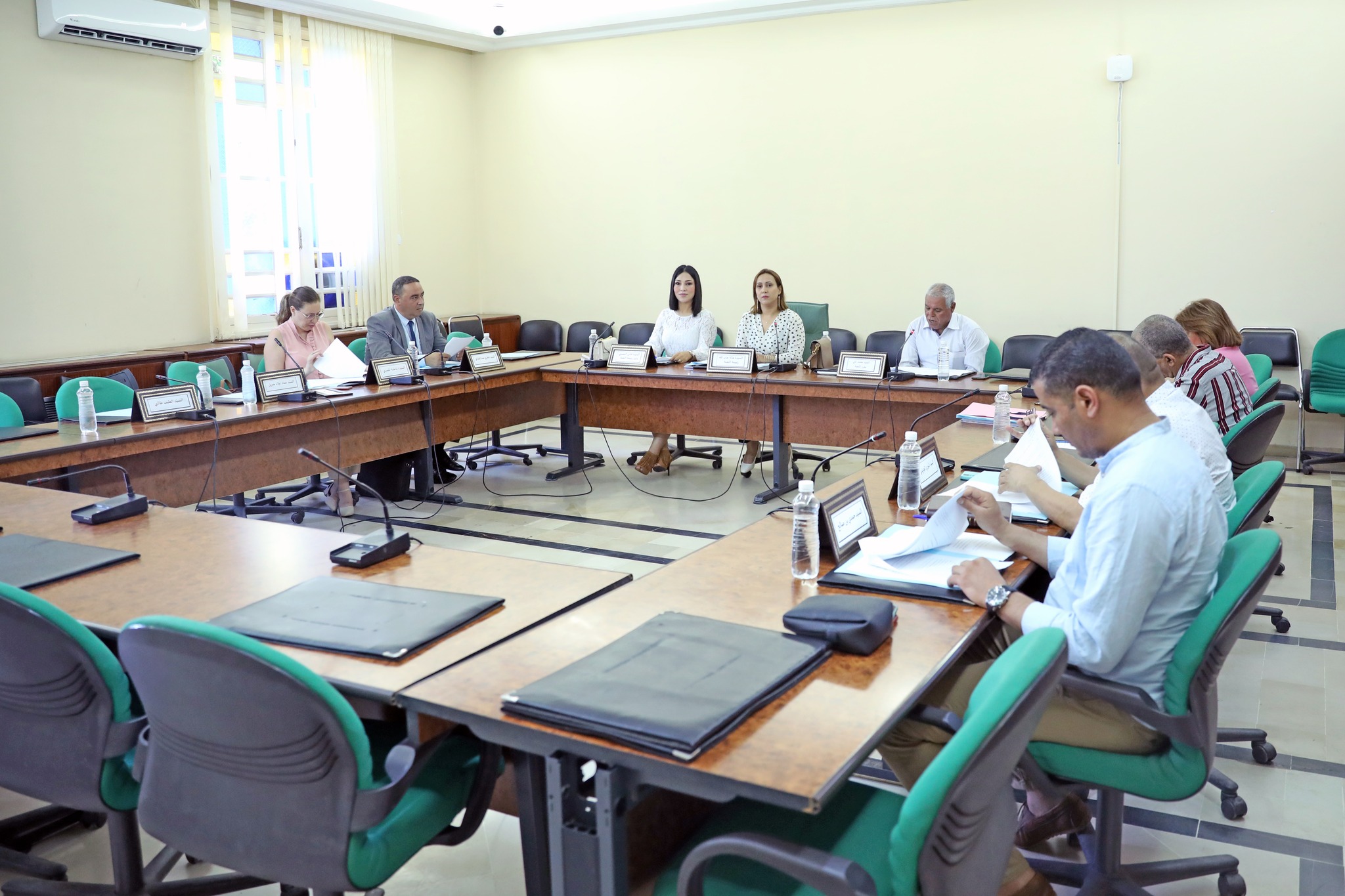 لجنة الحقوق والحريات تشرع في دراسة مقترح قانون يتعلق بتجريم التطبيع مع الكيان الصهيوني