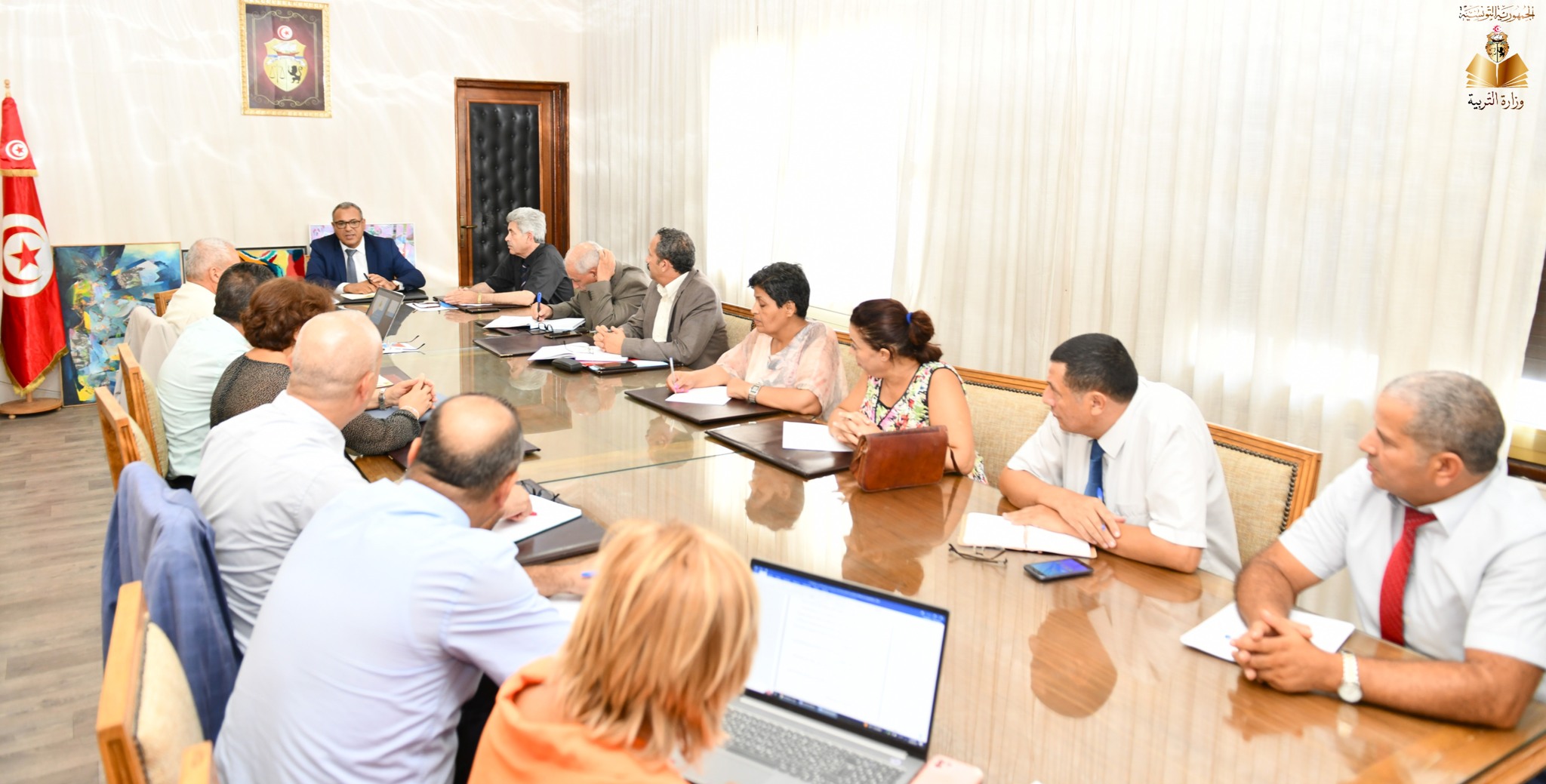 وزير التربية: من الضروري تحسين النتائج المدرسية 