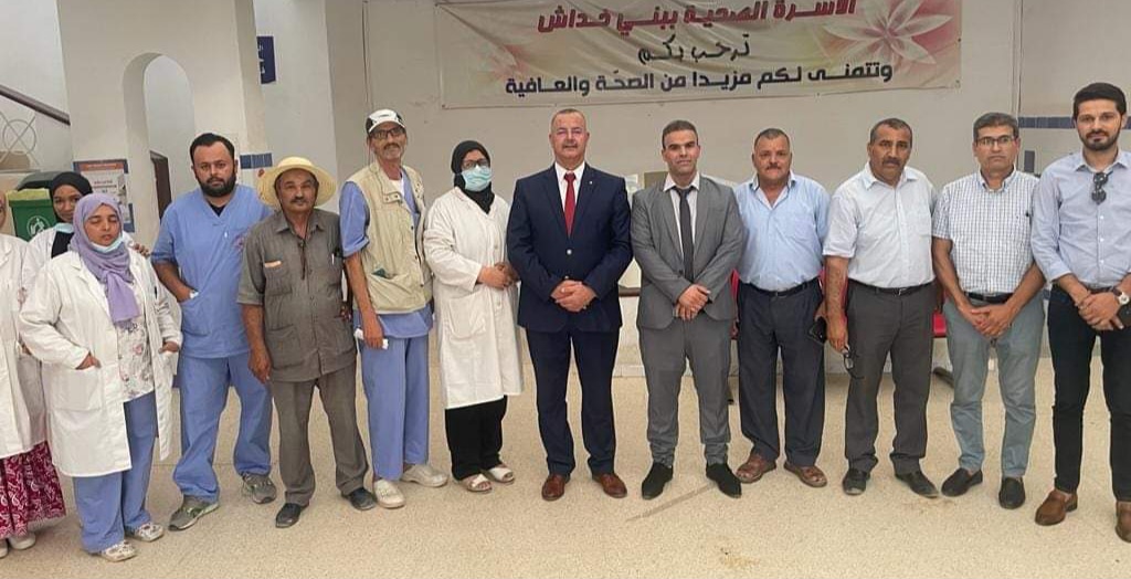 وزير الصحة في زيارة الى مستشفى بني خداش