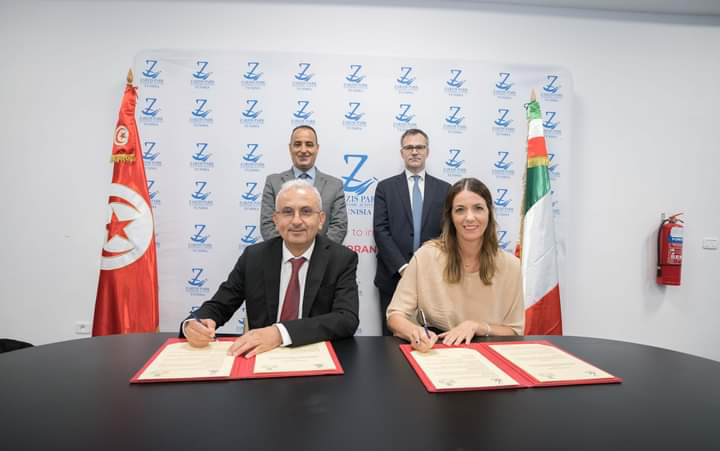 إمضاء مذكرة تفاهم بين فضاء الأنشطة الاقتصادية بجرجيس والاتحاد العام للصناعة الإيطالي