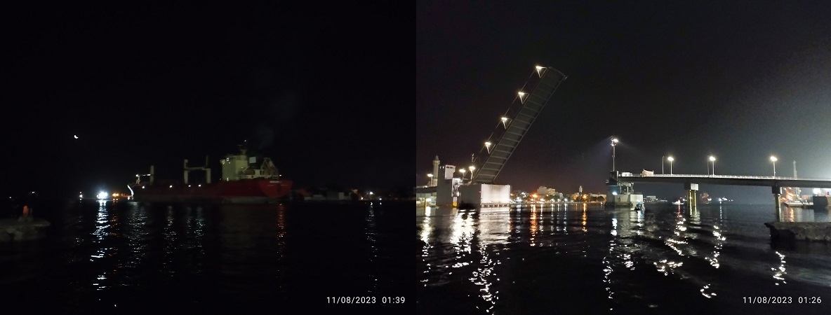 نجاح الرفعة الاستثنائية للجسر المتحرك ببنزرت نجاح الرفعة الاستثنائية للجسر المتحرك ببنزرت