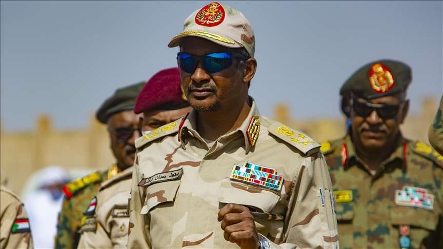  قائد قوات الدعم السريع في السودان يعلن انشاء وكالة إغاثة.. ويحدد مهامها