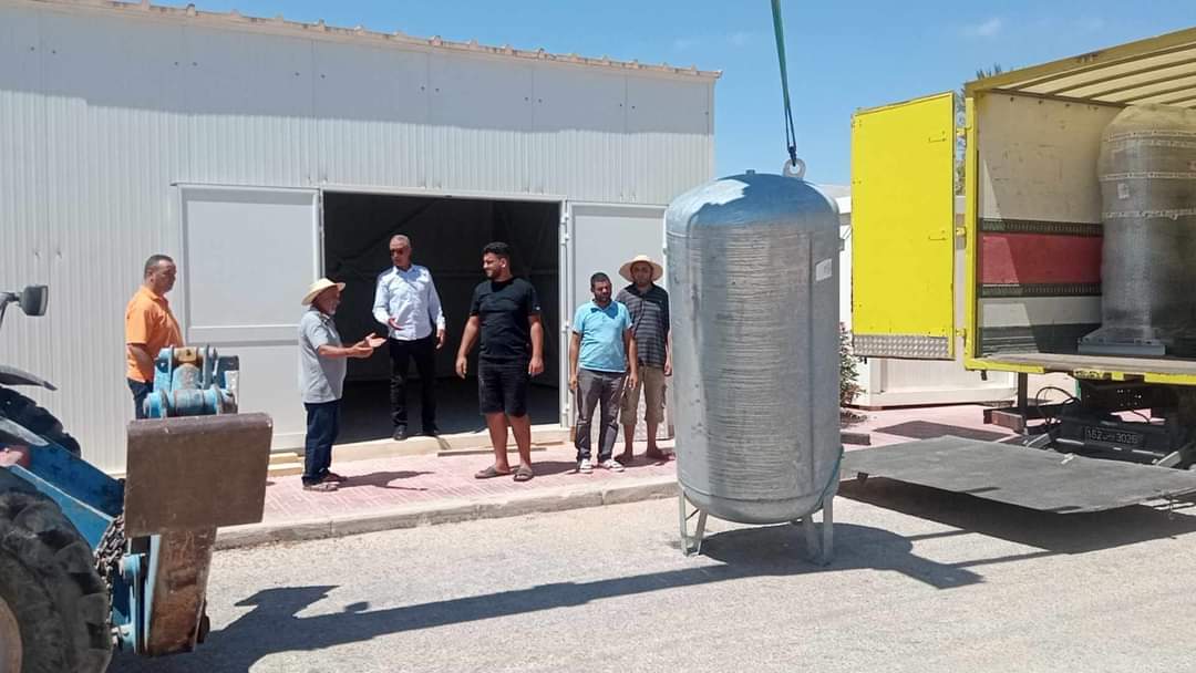   مولد أوكسجين  هبة يصل  للمستشفى الجهوي بجرجيس