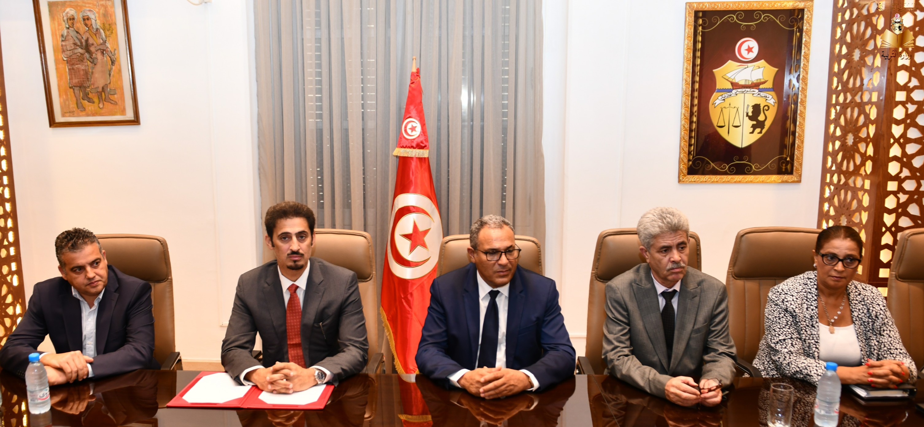 امضاء اتفاقية بين وزارة التربية واوريدو هذا مضمونها