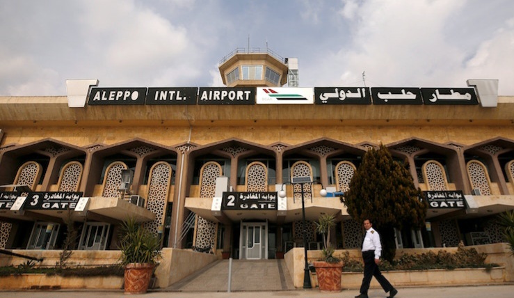 سوريا.. مطار حلب خارج عن الخدمة بسبب قصف إسرائيلي