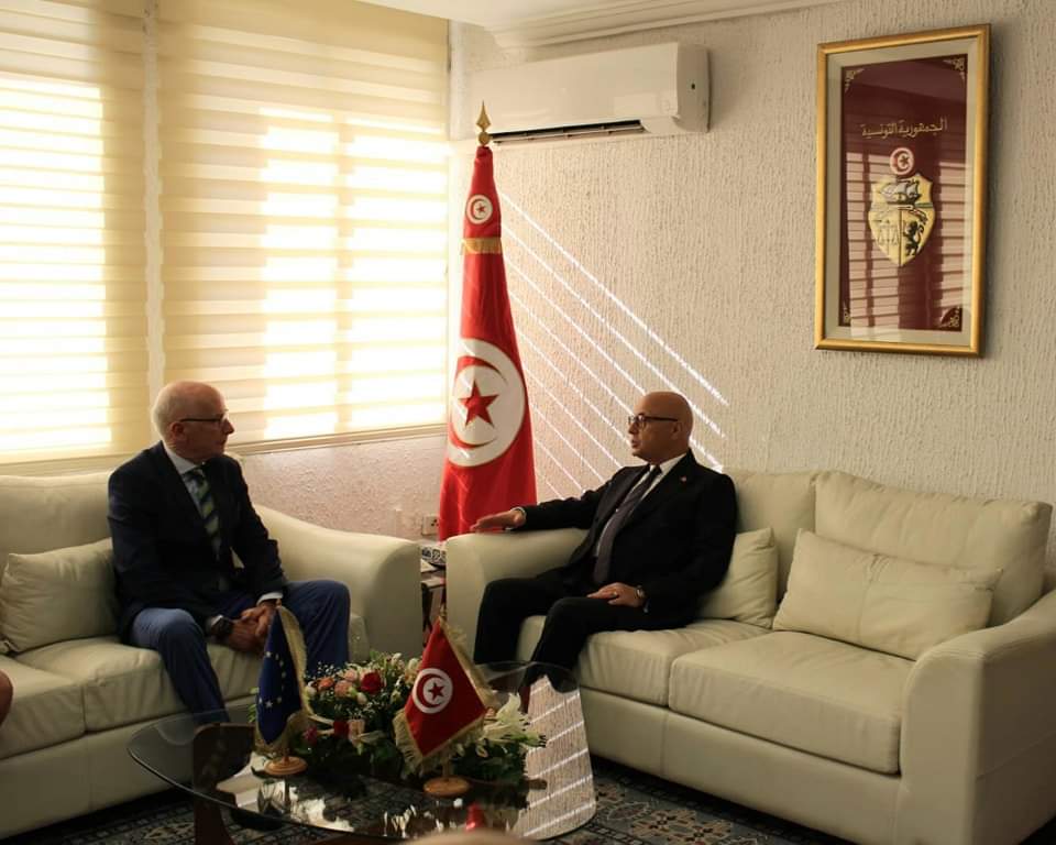 الوضع الحالي للقطاع الفلاحي بتونس محور لقاء وزير الفلاحة سفير الاتحاد الاوروبي