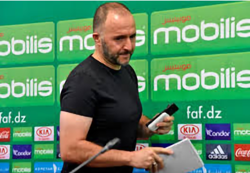 الوزير يرفض تربص المنتخب الجزائري بتونس ..وبلماضي يلغي الندوة الصحفية