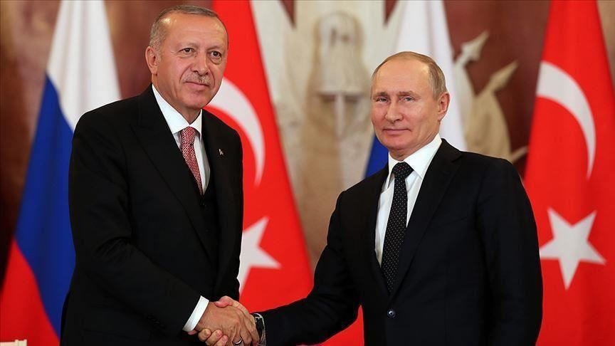 بدء المفاوضات بين بوتين وأردوغان في منتجع سوتشي