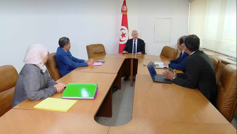 زيارة رئيس الجمهورية قيس سعيد إلى مقر اللجنة الوطنية للصلح الجزائي