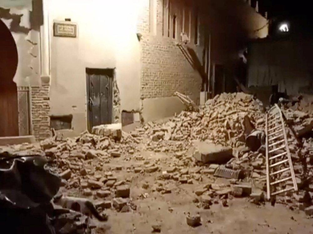 ارتفاع عدد قتلى زلزال المغرب إلى 1037
