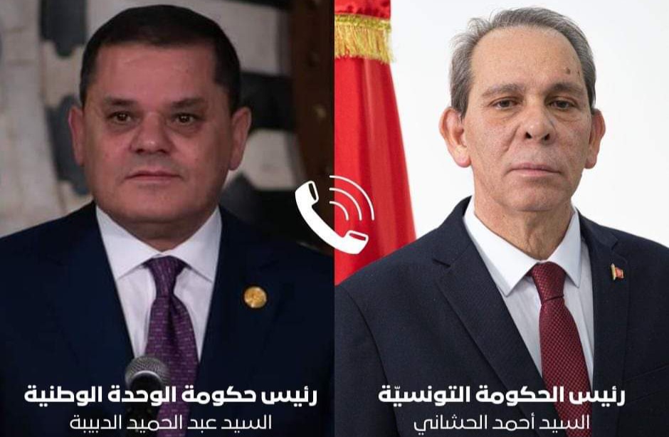 رئيس الحكومة يجري اتصالا هاتفيا مع رئيس حكومة الوحدة الوطنية الليبية