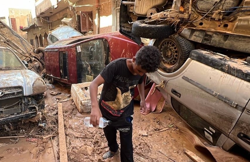     300 ألف طفل في ليبيا تأثروا بالإعصار دانيال