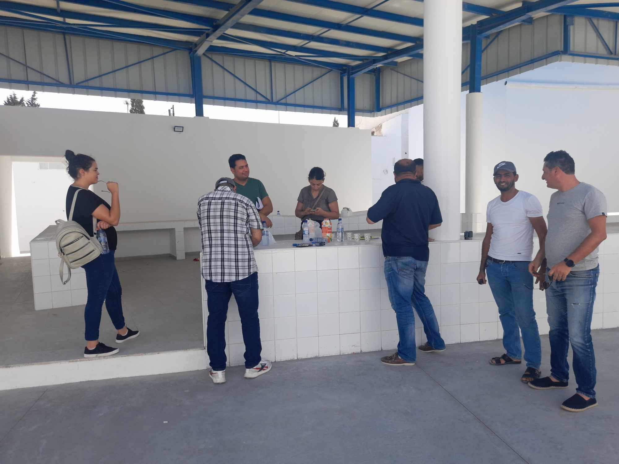 في إنتظار فتح أبوابها للعموم: القبول الوقتي لأشغال السوق اليومية بالقلعة الصّغرى