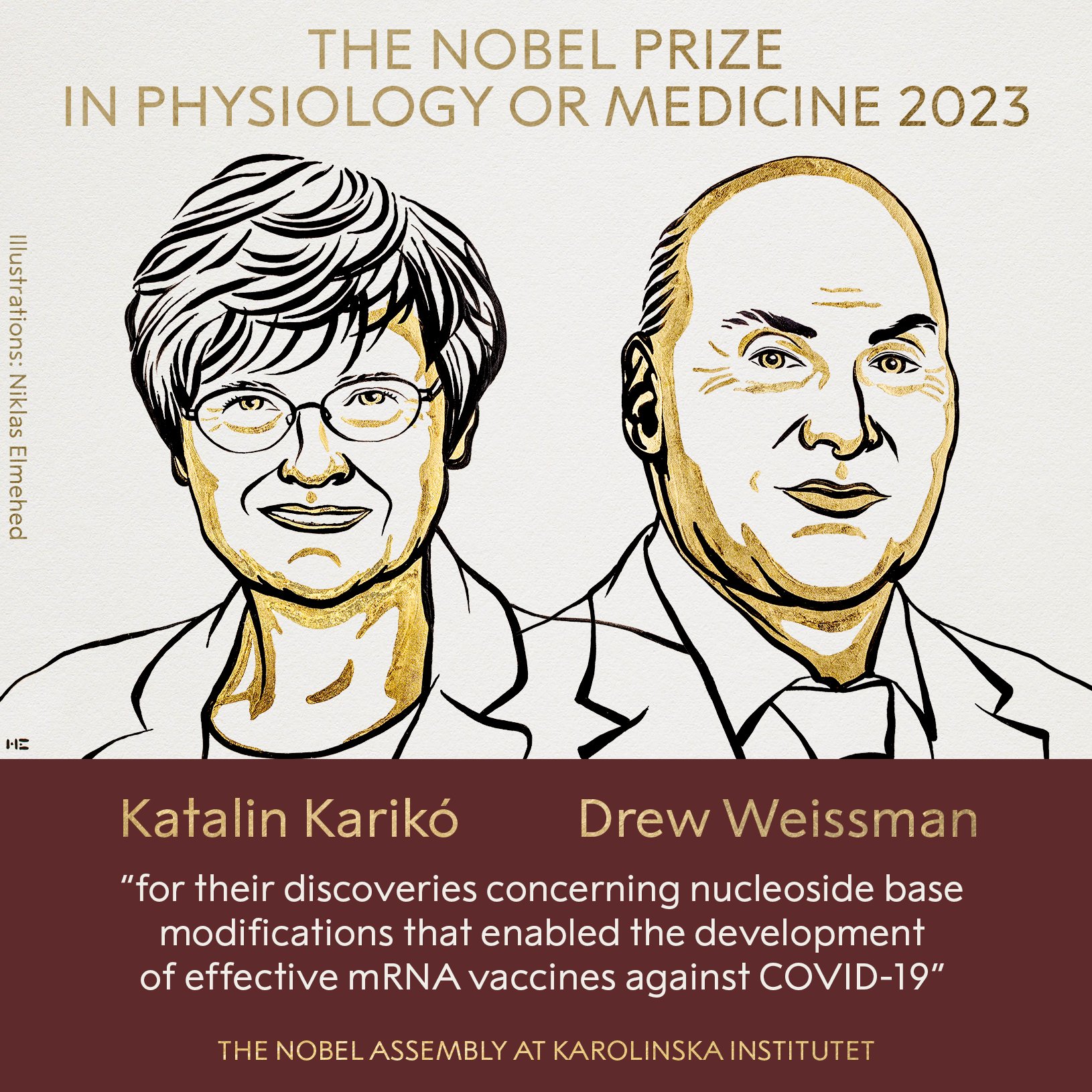 عالمان طورا لقاحا مضادا لـ "كورونا" يفوزان بجائزة نوبل للطب