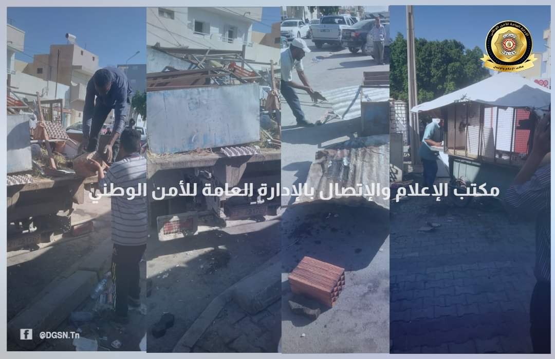  حملة أمنية للتصدي للانتصاب الفوضوي.. ومحاضر عدلية بالجملة