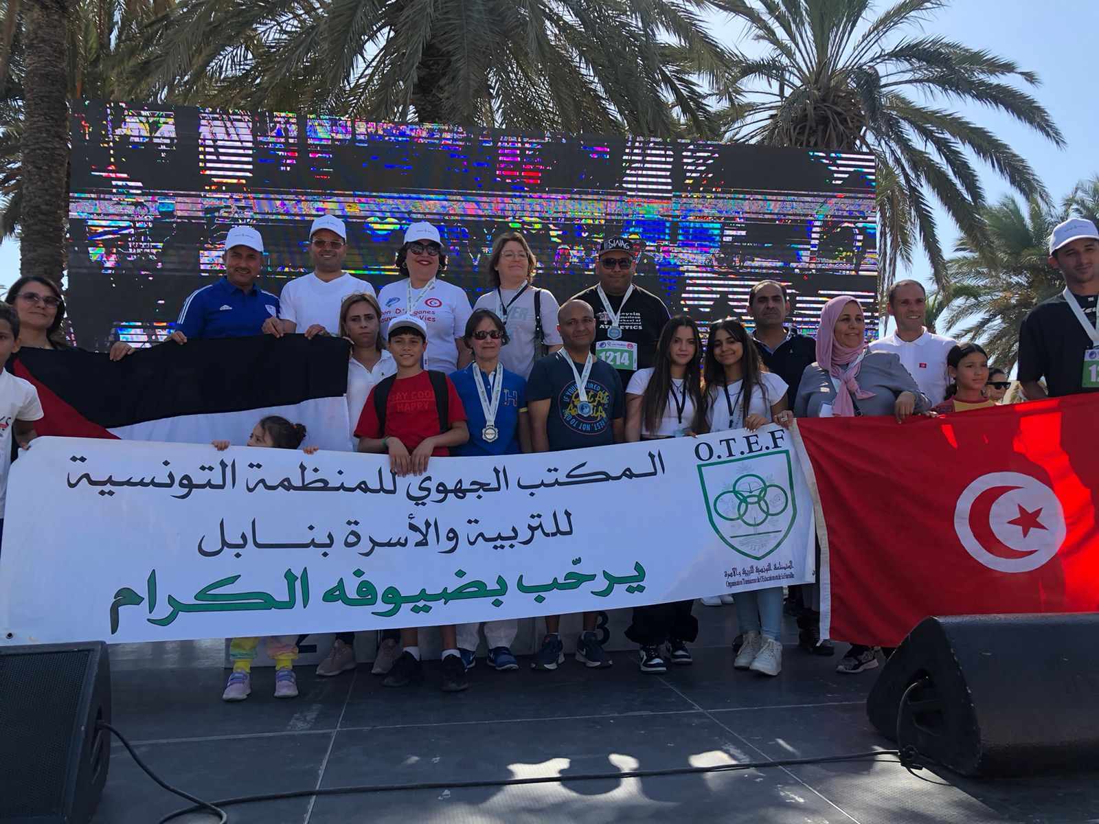 نابل :ماراطون تونس الخضراء بمشاركة اكثر من 1000عداء وعداءة 