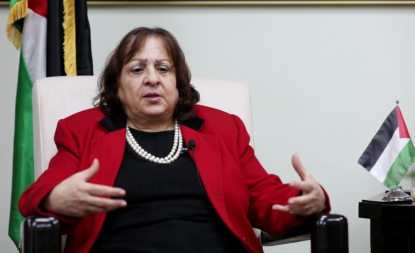  وزيرة الصحة الفلسطينية تؤكد: أكثر من 3300 شهيد نتيجة العدوان الاسرائيلي