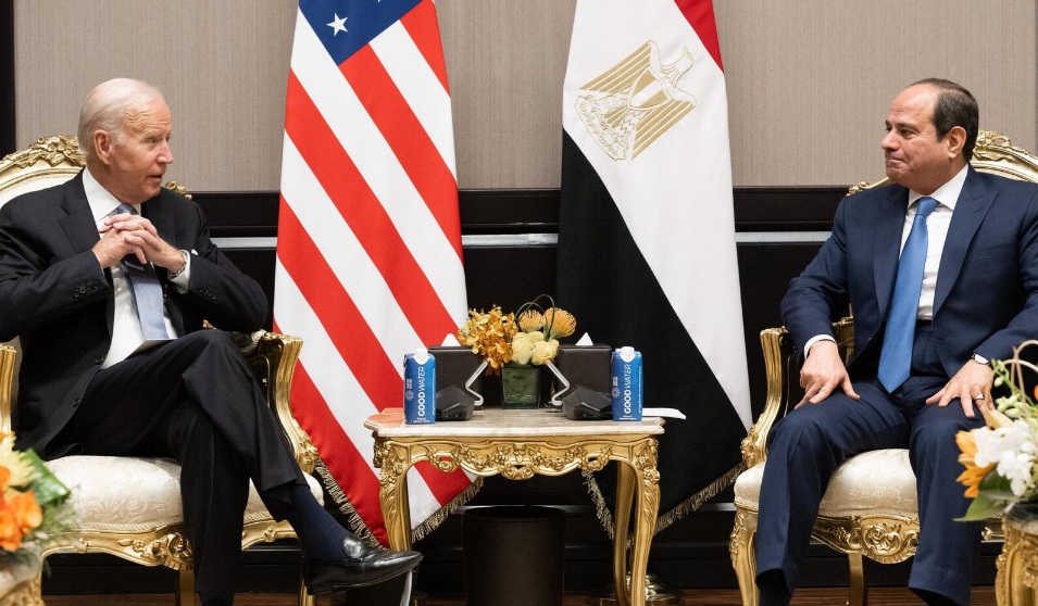 الرئاسة المصرية: السيسي وبايدن اتفقا على إدخال المساعدات الانسانية إلى غزة بشكل مُستدام