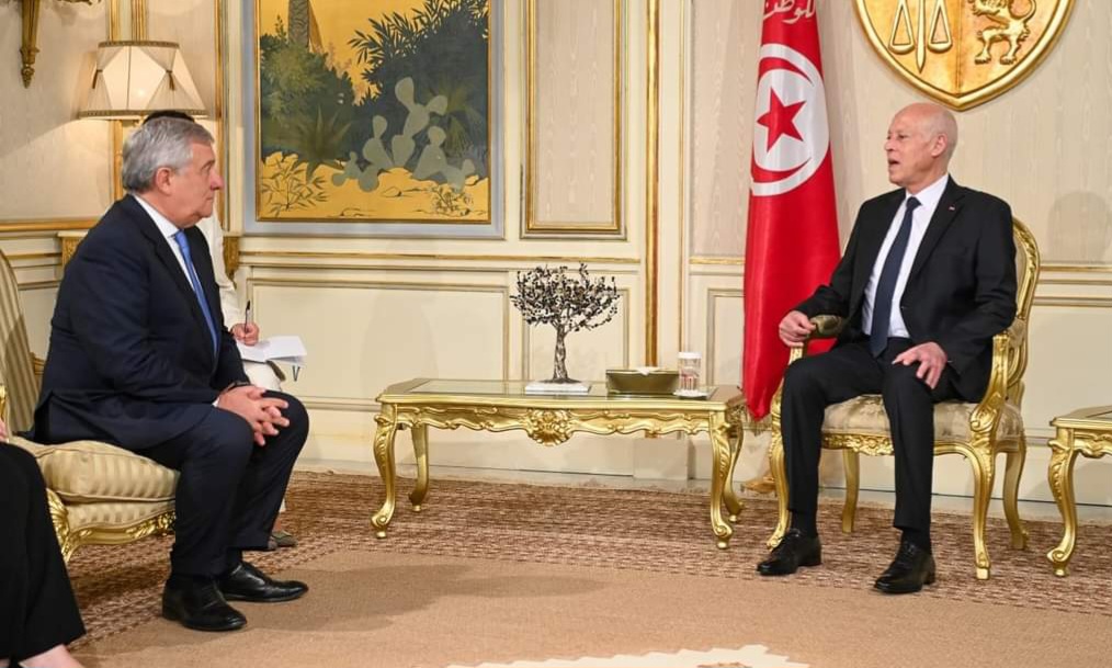 رئيس الجمهورية لنائب رئيسة الحكومة الايطالية: تونس حريصة على الوفاء بالتزاماتها