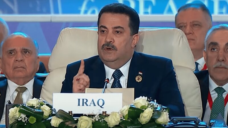 رئيس الوزراء العراقي: ليس من حق أحد أن يتصالح أو يتنازل نيابة عن الشعب الفسطيني