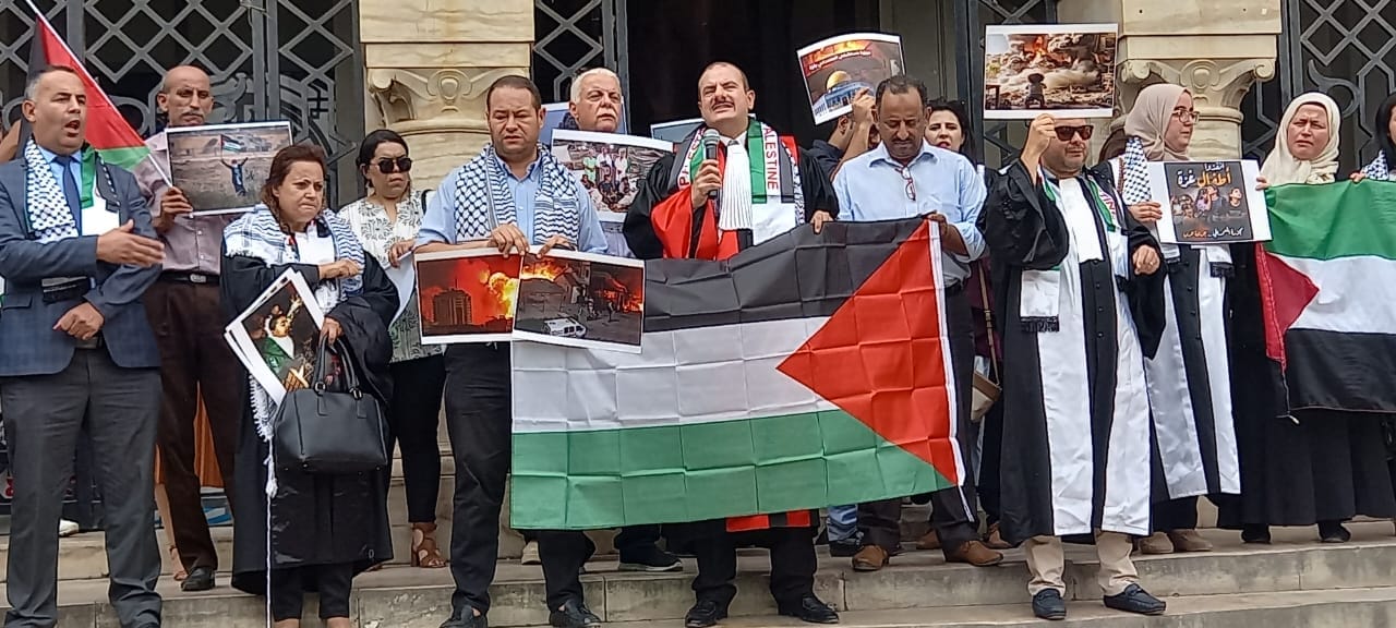 القضاة التونسيون في "يوم غضب "..   توجه إلى الجنائية الدولية لمحاكمة جرائم الاحتلال الصهيوني في فلسطين