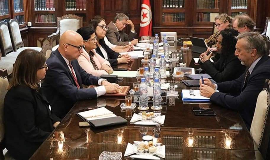 وفد من البنك الدولي بتونس يبحث أوجه التعاون  لمجابهة تداعيات التغيّرات المناخيّة