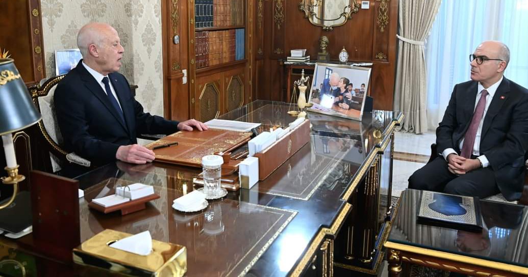 سعيد لوزير الخارجية: تونس يجب تصدع بموقفها عاليا في اجتماع جمعية الأمم المتحدة لأن الحق الفلسطي.ني لا يمكن أن يكون بضاعة في بتة دبلوماسية