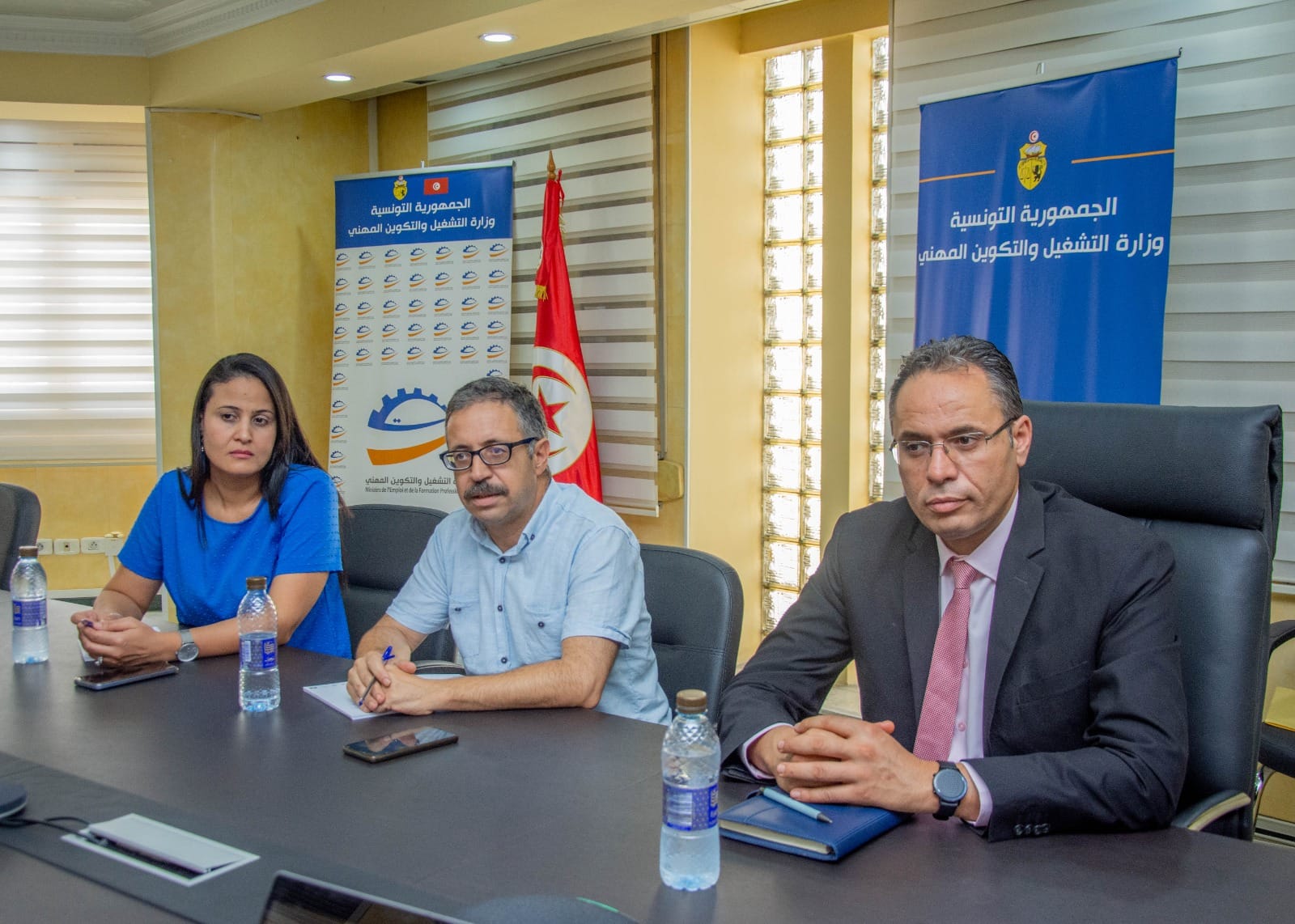 آخر الإستعدادات لإطلاق البوابة الوطنية للمبادرة الخاصة "مبادر" محور جلسة عمل بوزارة التسغيل
