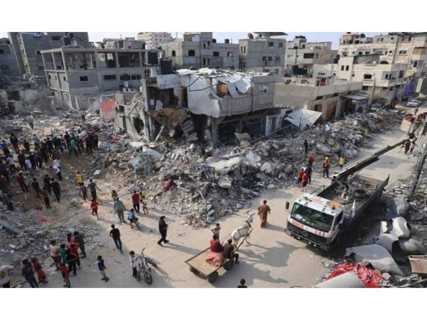 عدد شهداء الحرب على غزة يتجاوز الـ10 الاف