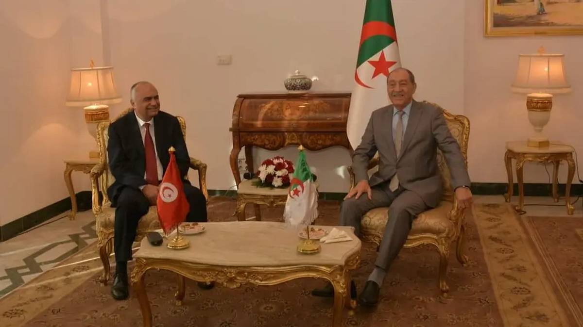 الرئيس الأول للمحكمة الإدارية في زيارة الى الجزائر