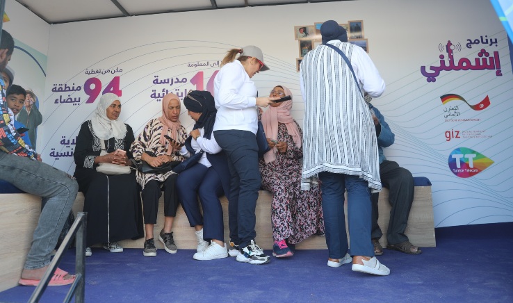 اتصالات تونس تطلق  جولة  "اشملني"في سوق طبربة