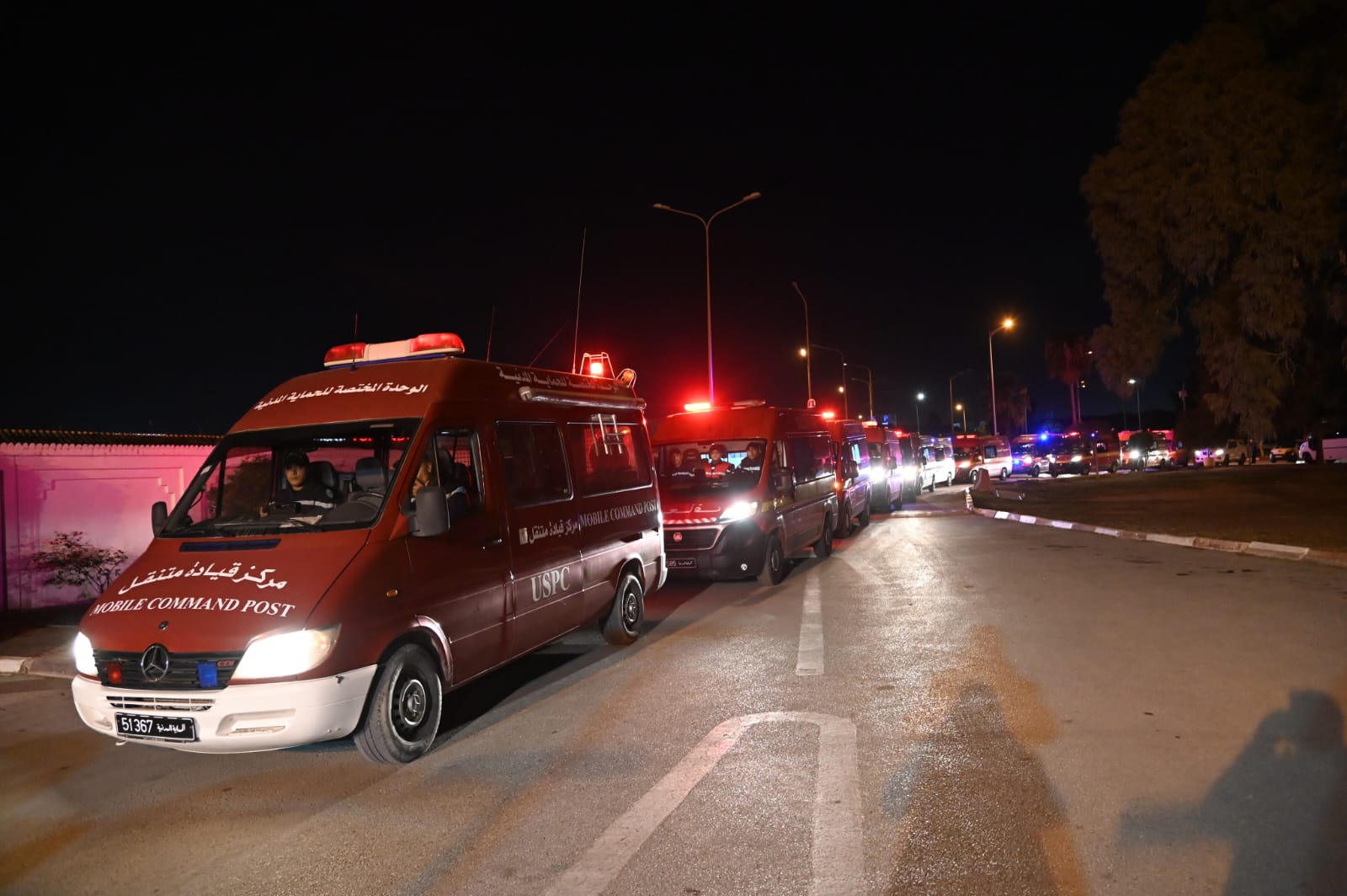 وزارة الداخلية.. تسخير 14 سيارة إسعاف وتركيز قاعة عمليات متنقلة
