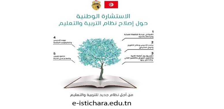 517351 تونسيا يشاركون في الاستشارة الوطنية حول إصلاح نظام التربية 