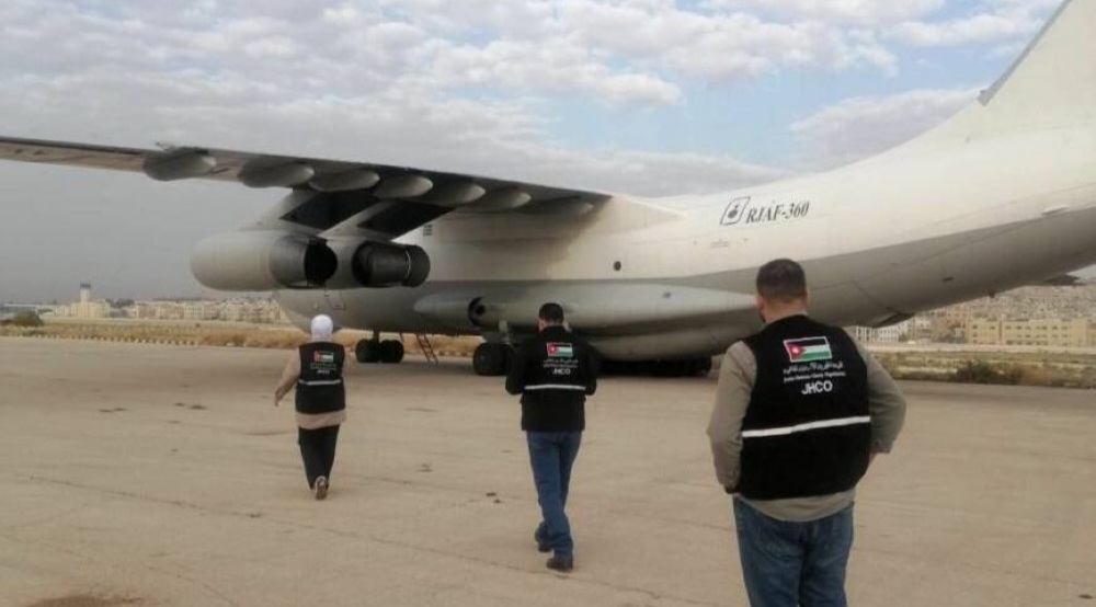  الأردن.. إنزال جوي إغاثي شمال غزة بمشاركة الأميرة سلمى