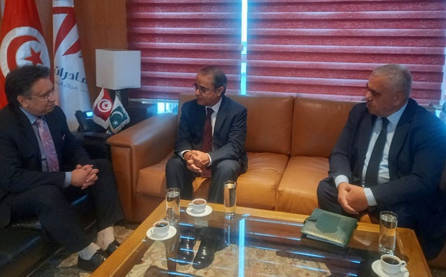 سفير باكستان بتونس : باكستان مهتمة بفتح آفاق الاستثمار مع تونس وتوفير المساندة للمستثمرين    