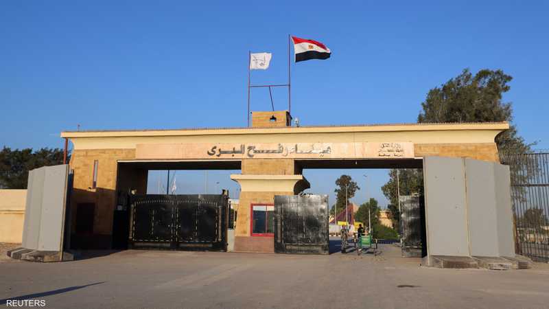  دخول شاحنات مساعدات إلى قطاع غز. .ة عبر معبر رفح