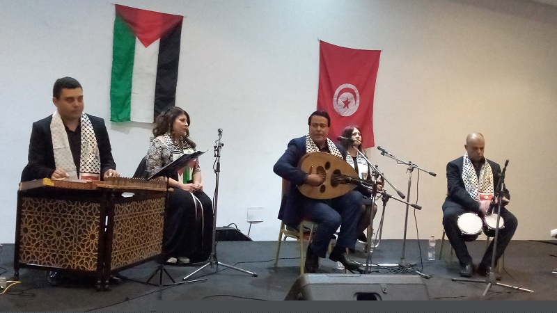 تضامنا مع الشعب الفلسطيني..   حفل خيري لعباس المقدم ولطفي بوشناق