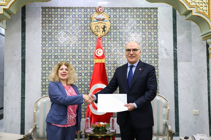 وزير الخارجية يتسلم أوراق اعتماد سفيرة اليونان الجديدة بتونس