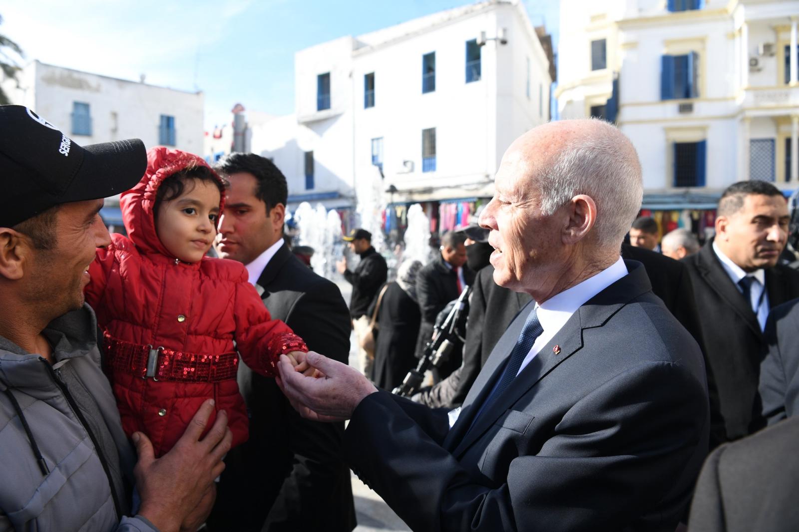 رغم الأزمات وعدم تحقق الكثير..   سعيد ما يزال يستحوذ على ثقة التونسيين