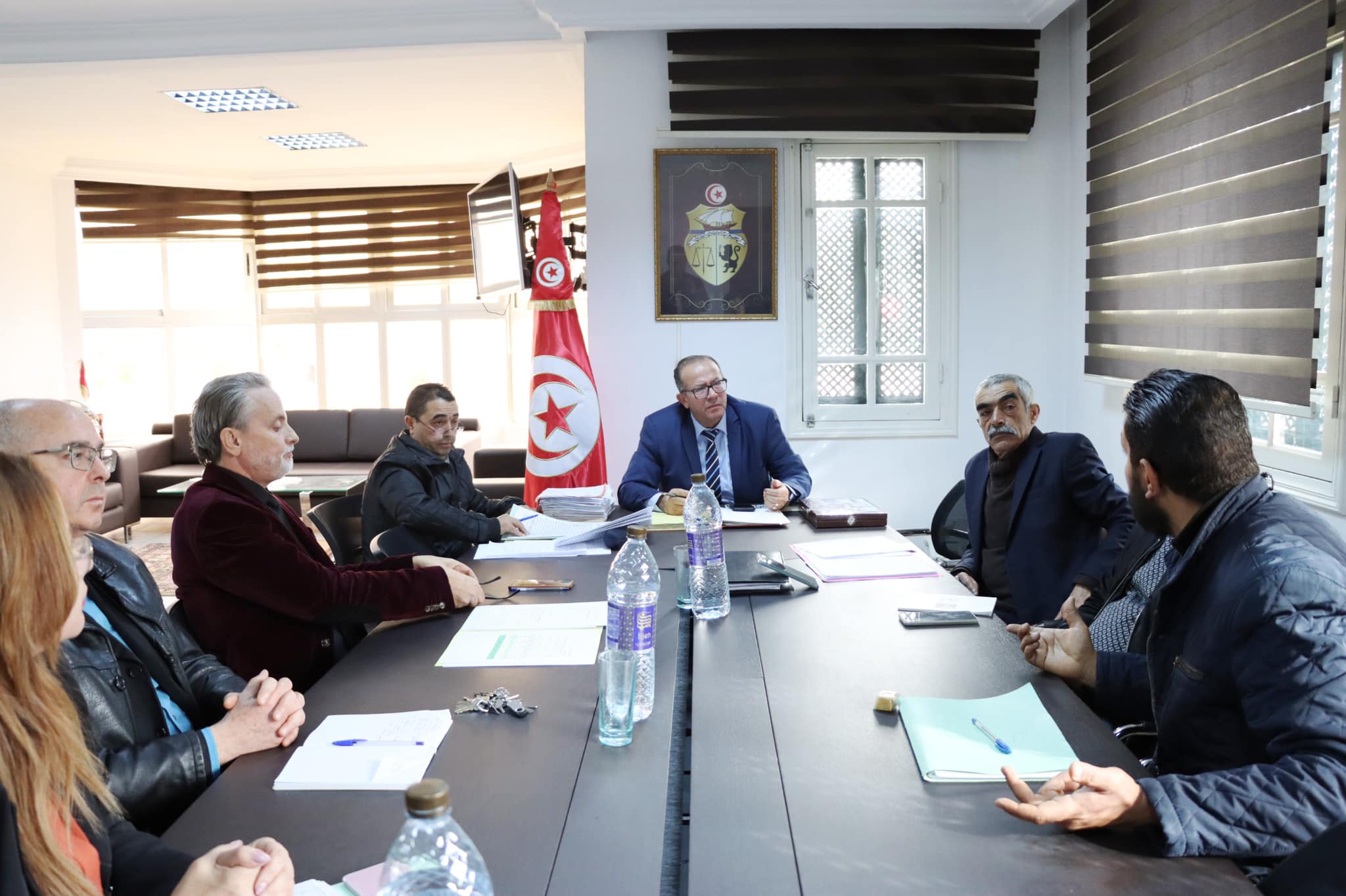 الحفاظ على ديمومة الشركة التونسية للصناعات الصيدلية محور جلسة عمل بولاية بن عروس
