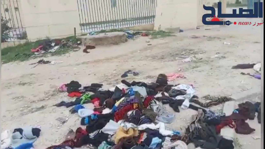 فيديو/ بقايا بضاعة تجار السوق الأسبوعية بأريانة تشوه حافتي شارع عبد الرحمان مامي 