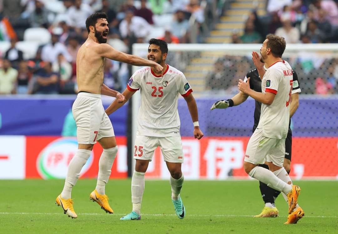 كأس آسيا: تأهل تاريخي لسوريا إلى الدور الثاني 