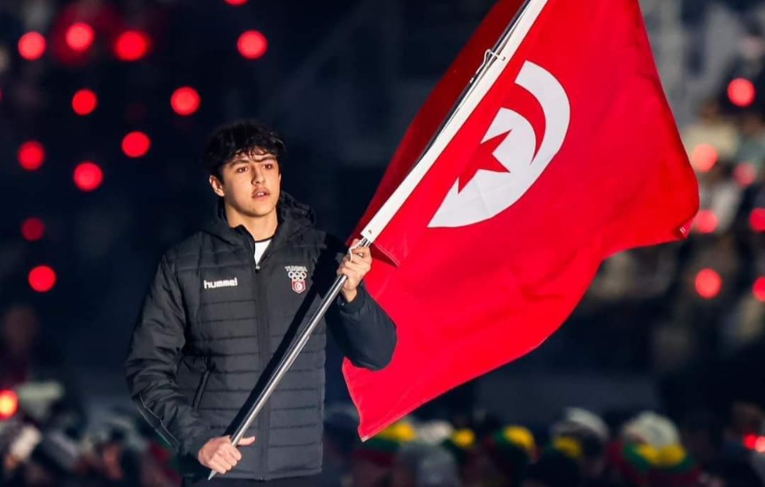 جوناتان لوريمي يهدي تونس ميدالية تاريخية في الألعاب الشتوية