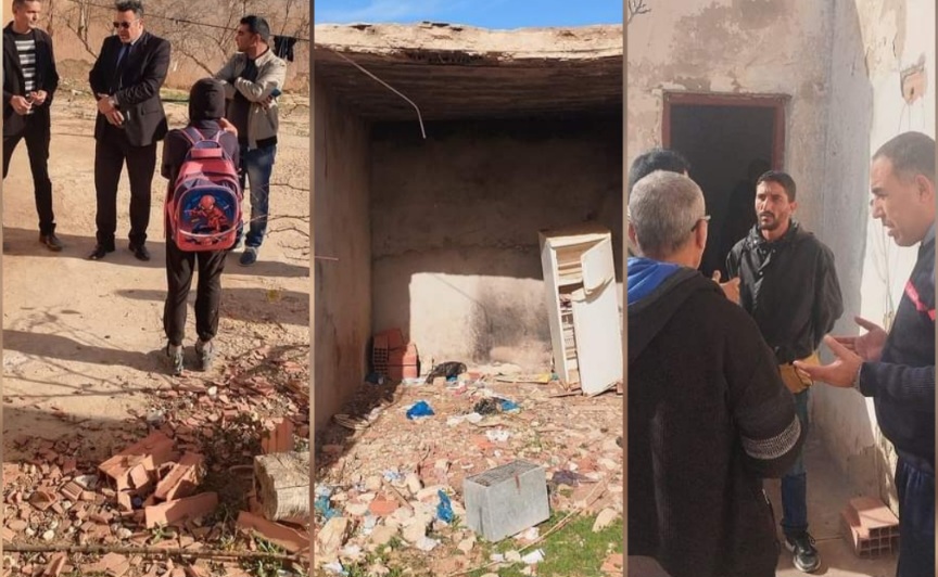 سيدي علوان.. اللّجنة المحليّة لمتابعة المنازل المهدّدة بالسّقوط تقرّر إخلاء مسكنين سيدي علوان.. اللّجنة المحليّة لمتابعة المنازل المهدّدة بالسّقوط تقرّر إخلاء مسكنين