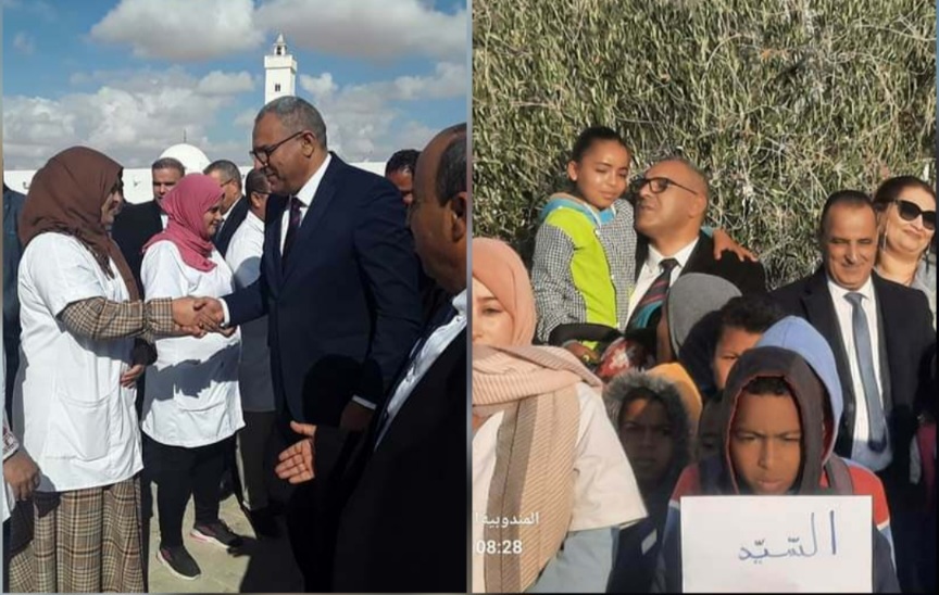 في اليوم الثاني من زيارته لولاية مدنين.. وزير التربية يطلع علي عدد من المؤسسات التربوية في اليوم الثاني من زيارته لولاية مدنين.. وزير التربية يطلع علي عدد من المؤسسات التربوية