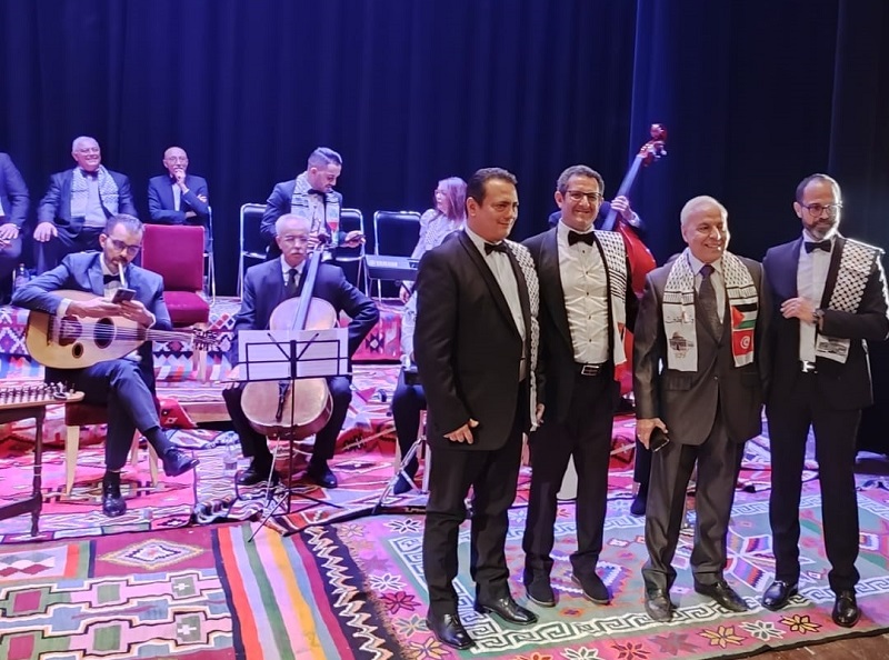 "الصباح" في كواليس تصوير كليب فيديو بالمسرح البلدي..   "غزة" جديد الفنان زين الحداد