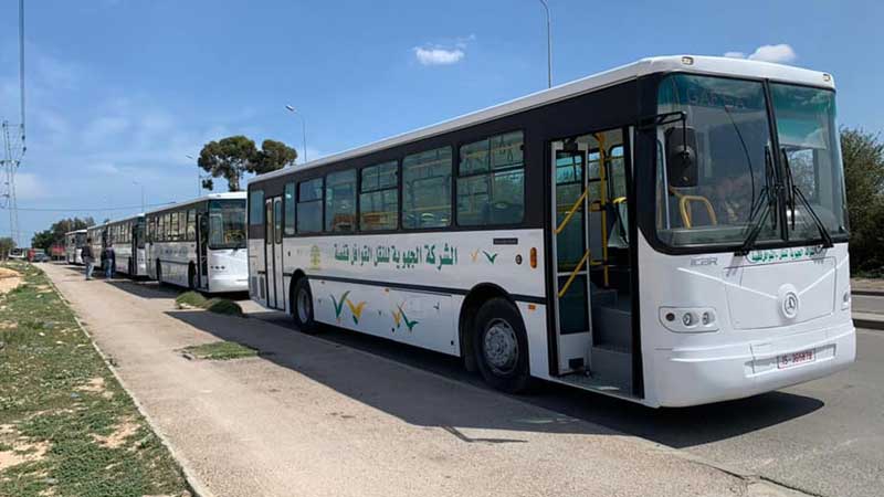 الشركة الجهوية للنقل القوافل توفر 56 حافلة و سيارة إدارية لاعضاء الهيئة الفرعية للانتخابات